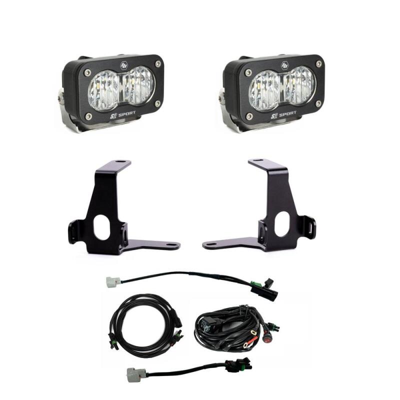 Toyota Tacoma Sport Lights - Rear - Baja Designs - S2 Sport Reverse Kit w/ Toggle Switch - `24-`27
